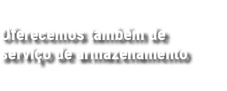 Oferecemos tamb m de servi o de armazenamento 