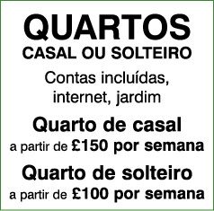 Quartos Casal ou solteiro Contas incluídas, internet, jardim Quarto de casal a partir de  150 por semana Quarto de so   